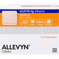 Smith & Nephew ALLEVYN Ag Adhesive 10x10 cm Wundverband