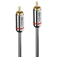 Lindy 35338 0.5m Digital Koaxial Audiokabel, Cromo Line