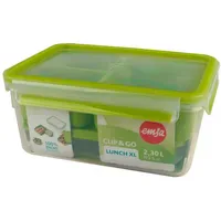 Emsa Lunchbox Clip & Go XL mit Einsätzen
