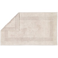 CAWÖ Badteppich Luxus Badteppich 1000 Beige 100 x 60