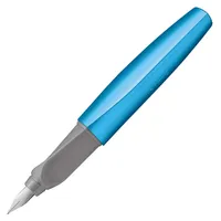 Pelikan Twist Füllhalter, Edelstahl-Feder in Strichbreite M inkl. 2