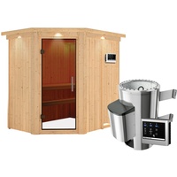 Karibu Sauna Saja - 68 mm Systemsauna - 230