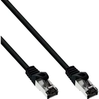 InLine Patchkabel, S/FTP (PiMf), Cat.8.1, 2000MHz, halogenfrei, schwarz, 7,5m