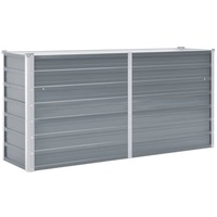 VidaXL Garten-Hochbeet verzinkter Stahl 160 x 40 x 77