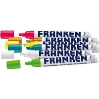 Franken Kreidemarker farbsortiert 2,0 - 6,0 mm, 6 St.