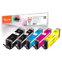 Peach PGI-580XXL schwarz + CLI-581XXL CMYK
