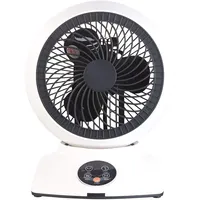 Sichler Haushaltsgeräte 3D-Raumventilator & Luftzirkulator, mit Oszillation, 30 Watt,