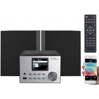 Auvisio Micro-Stereoanlage mit Webradio, DAB+, FM, CD, Bluetooth, USB,