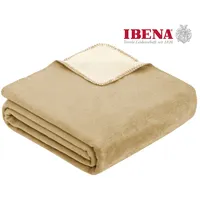 IBENA Doubleface Dublin 150 x 200 cm creme/wollweiß