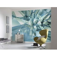 KOMAR Fototapete 3D Crystal Cave 368 cm x 254