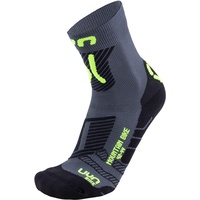 Uyn Cycling MTB Light Fahrradsocken Herren anthrazit/yellow fluo 45-47