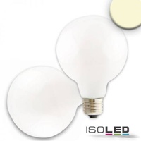 ISOLED E27 LED Globe G95, 8W, 360°, milky, warmweiß,