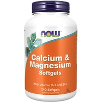 NOW Foods Calcium & Magnesium Softgels 240 St.
