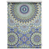 Lichtblick Seitenzugrollo Klemmfix 90 x 150 cm Orientalische Muster