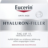 Eucerin Hyaluron-Filler Tagespflege Creme für trockene Haut LSF 15