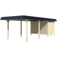SKANHOLZ Skan Holz Carport Wendland mit Abstellraum 362 x