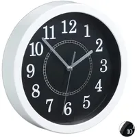 Relaxdays Wanduhr 20 cm 20 grau