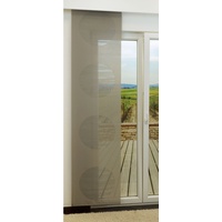 Lysel Schiebegardine von Lysel - Target transparent mit Kreisen