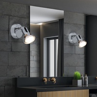 ETC Shop 2er Set LED Wand Strahler Leuchte Wohn