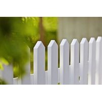 Plus Zaun Skagen 150 x 120 cm weiß