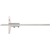 Helios Preisser Tiefenmessschieber DIN 862 200mm ger.Schiene 8x3mm H.PREISSER