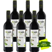 BIOrebe Merlot Bio Vegan 6 x 0,75 l