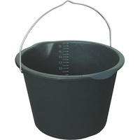 Greenlife Eimer mit Tülle, 20 Liter schwarz
