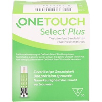 ONETOUCH Select Plus Blutzucker Teststreifen 50 St.