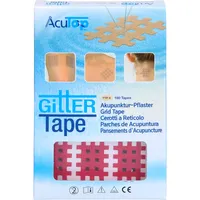 Römer-Pharma GmbH Gitter Tape AcuTop Akupunkturpflaster 2x3cm pink