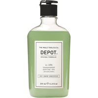 Depot 406 Transparent Shaving Gel brushless 200 ml