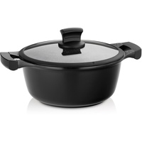 Kela Stella Nova Kochtopf 24 cm schwarz