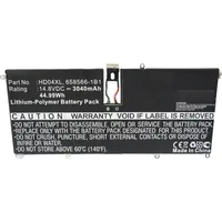 CoreParts Laptop Battery for HP (4 Zellen, 3040 mAh),