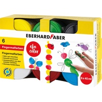 Eberhard Faber Fingerfarben 6 St. 240,0 ml mehrfarbig