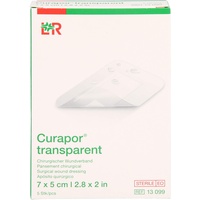 1001 Artikel Medical CURAPOR Wundverband steril transparent 5x7 cm