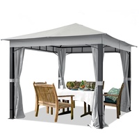 TOOLPORT Gartenpavillon Sunset Premium 3 x 3 m inkl.