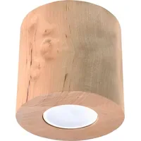 Sollux Orbis 1xGU10 rund Holz