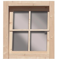KARIBU Dreh/Kippfenster für 28 mm Holz-Gartenhäuser