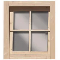 Karibu Dreh-/Kippfenster für 28 mm Holz-Gartenhäuser 69 x 80