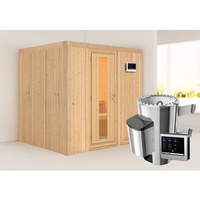 Karibu Daria inkl. 3,6 kW Ofen + Steuergerät Easy
