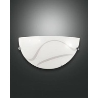 Fabas Luce Wandleuchte Magma E27 weiß