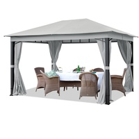 TOOLPORT Gartenpavillon Sunset Premium 3 x 4 m inkl.