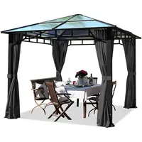 TOOLPORT Gartenpavillon Sunset Deluxe 3 x 3 m inkl.