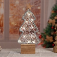 Nordlux 10x LED Dekoration Leuchte Baum silber Weihnachten Tisch