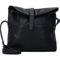 Harold's Mount Ivy Umhängetasche Leder 35 cm Laptopfach schwarz