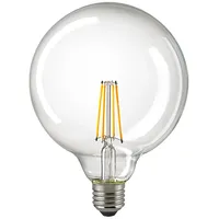 Sigor LED-Filament-Lampe Globe-Form klar