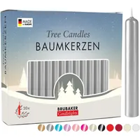 Brubaker Baumkerzen 20 St. silber