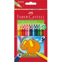 Faber-Castell Buntstift dreikant Jumbo 5.4mm 24er Karton