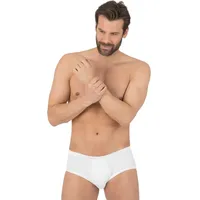 TRIGEMA Slip TRIGEMA "TRIGEMA Kurz-Slip Doppelpack", Herren, Gr. 5,