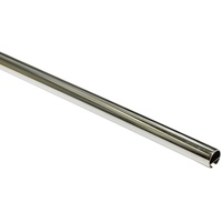 GARDINIA Gardinenstange mit Innenlauf I", Ø 20 mm, chrom