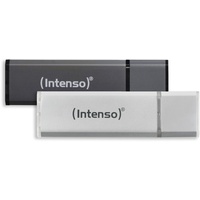 Intenso Alu Line 32 GB anthrazit/silber USB 2.0 2er